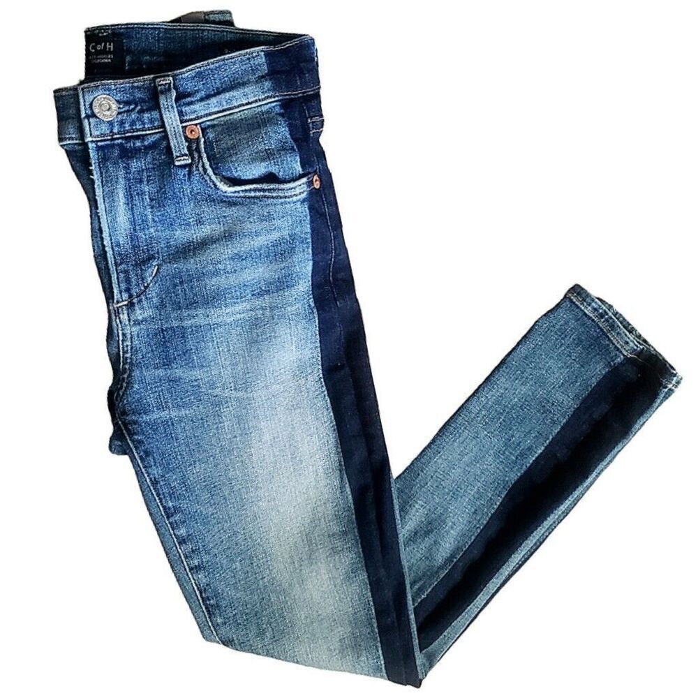 C Of H Jeans 24 Blue Denim Citizens of Humanity Rocket Crop High Rise Skinny